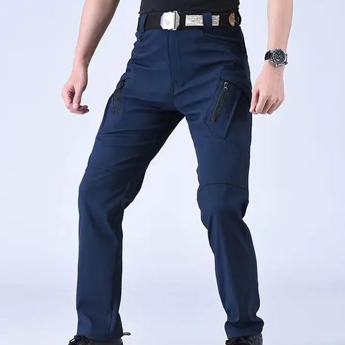 Pantalon cargo tactique chasse multi-poches stretch - Léger et ajustable pour mouvements amples