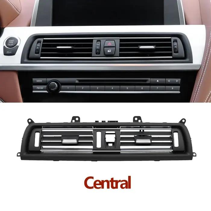 Sortie de grille de ventilation de climatisation avant gauche centrale droite arrière LHD pour BMW s