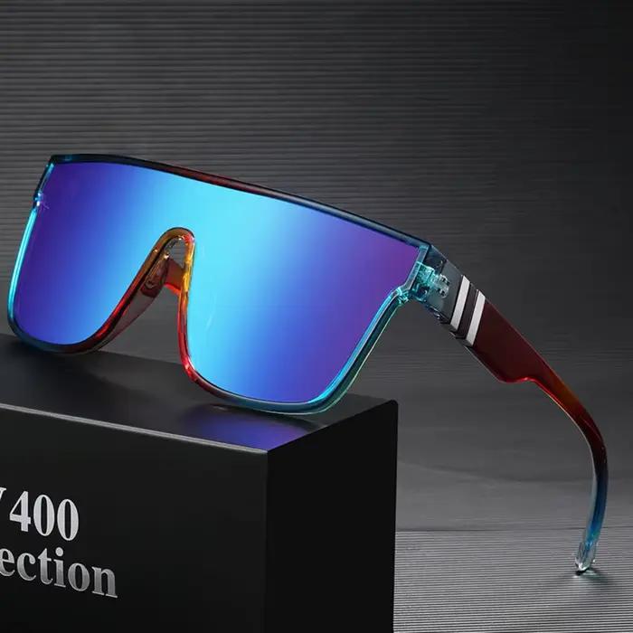Lunettes de soleil de pêche 2024 - modèle carré unisexe pour sports outdoor et conduite