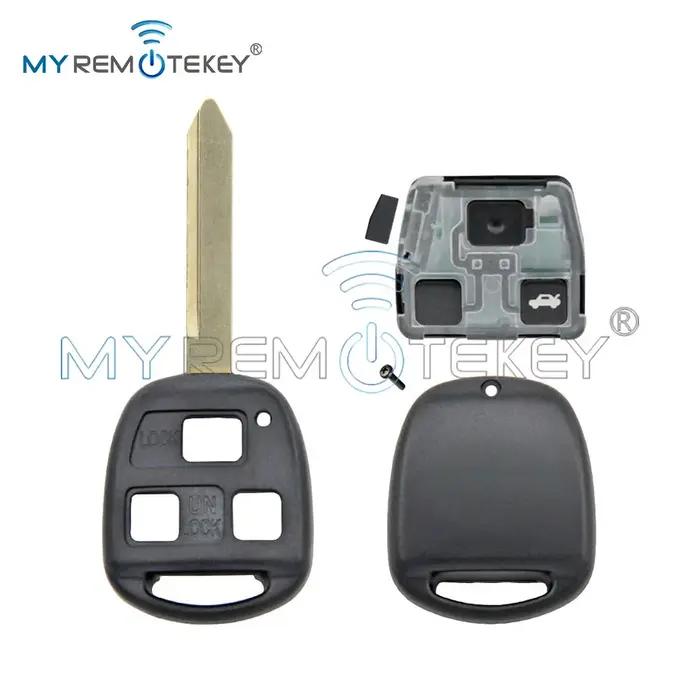 MYREMOTEKEY DENSO voiture télécommande porte-clés contrôle 736670-A TOY47 304/315/434 Mhz 3 boutons