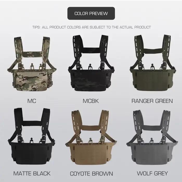Système MOLLE, plate-forme de poitrine modulaire