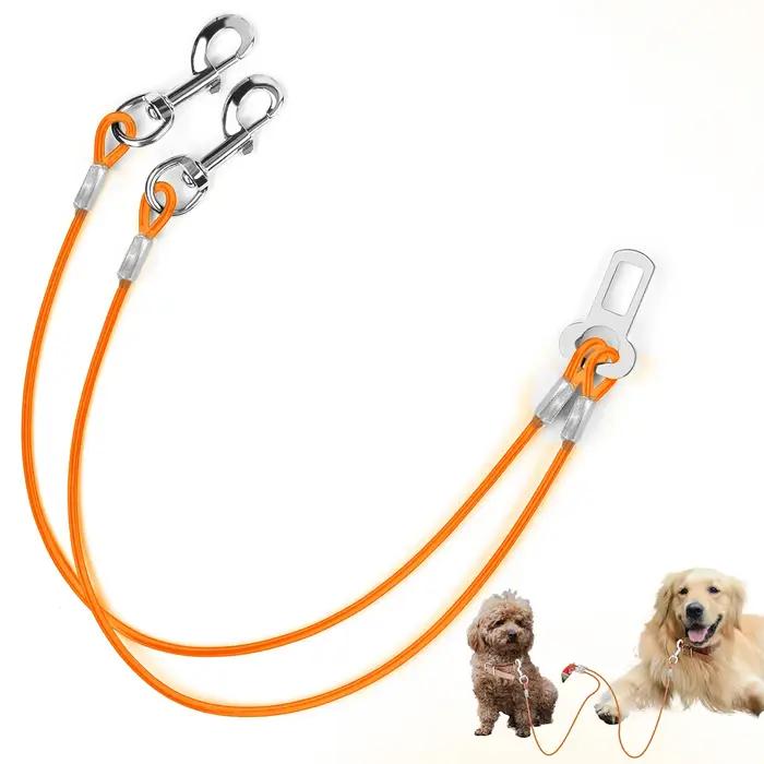 Ceinture de sécurité double pour chien