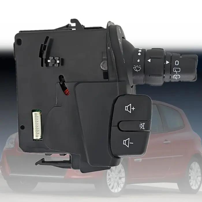 Commutateur combiné radio et essuie-glaces 8201590631 Pour RENAULT CLIO 3 III 2005-2010 MODUS KANGOO 8201359195