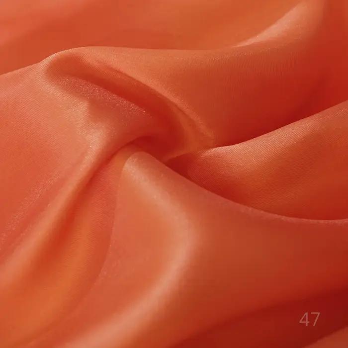 Haute qualité luxe Mikado jaune orange champagne sergé satin robe de mariée et robe de soirée ensemb