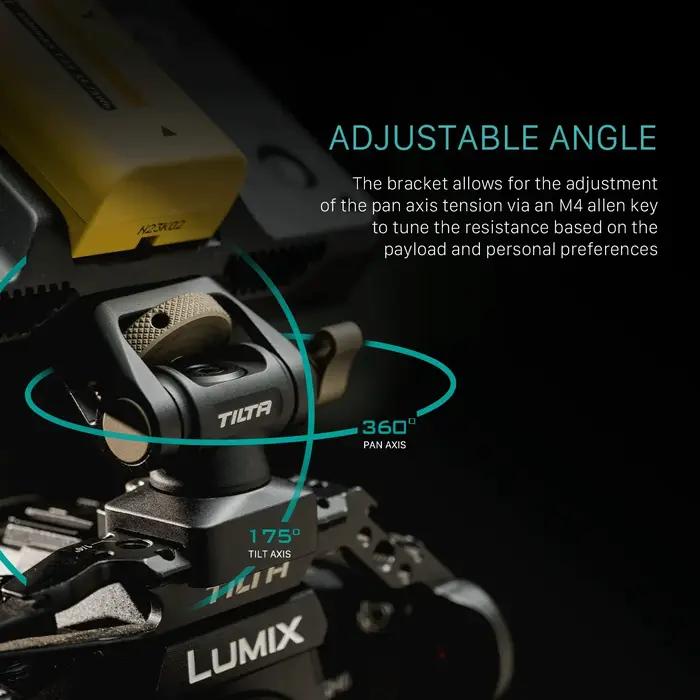 Support de moniteur réglable TILTA à dégagement rapide avec pince de caméra inclinable pour studio photo et vidéo professionnel