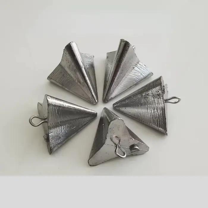 Triangle plomb pendentif goutte d'eau plomb Thallium pêche en mer positionnement plomb pendentif acc