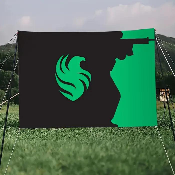 Drapeau de l'équipe, jeu de sciences artistiques, salle de Fi, décoration murale pour la maison, décor CS2, bannière Falcons
