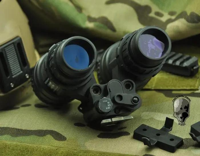 PVS-15 Dummy NVG - Modèle d'entraînement vision nocturne pour casque tactique chasse et airsoft