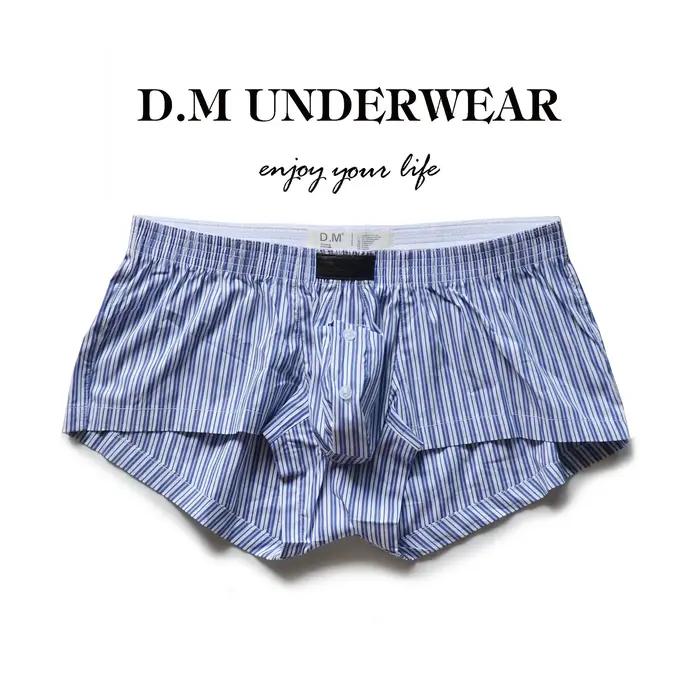 Boxer Homme Original Drôle Rayé En Coton Et Élasthanne Pour Hommes Occasions Spéciales