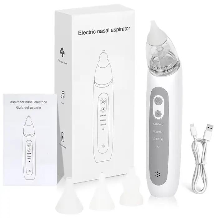 Aspirateur nasal pour bébé, aspirateur nasal électrique pour tout-petit, aspirateur nasal automatiqu