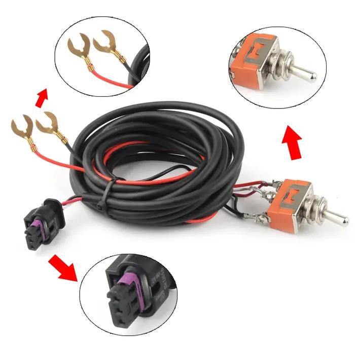 Valve de commande d'accès électrique, ValLi2 ", 2.25", 2.5 ", 2.75", 3 ", basse pression, catback ac