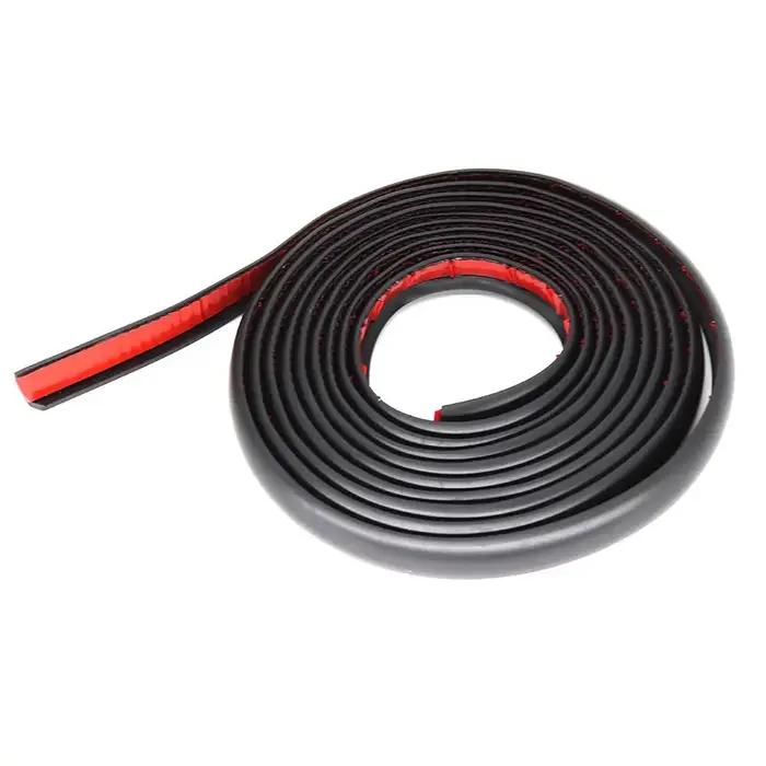 Extension universelle d'arc d'aile en caoutchouc pour garde-boue de voiture, Kit de carrosserie de l
