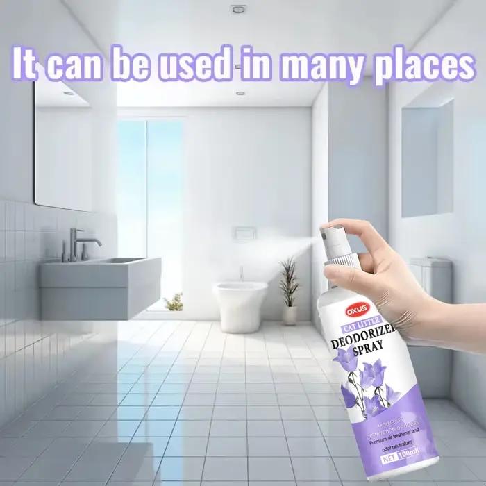Spray désodorisant pour animaux de compagnie pour chiens et chats Élimine les odeurs d'animaux