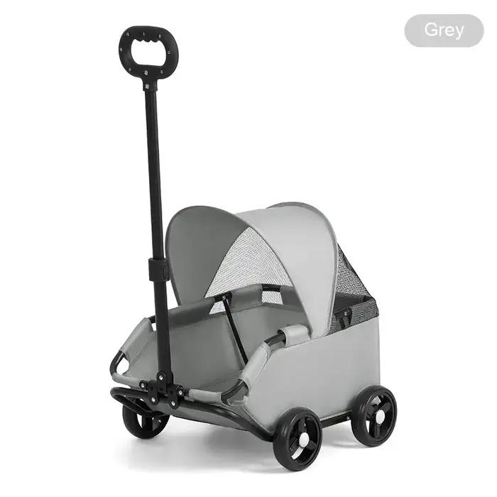 Petite poussette pour animaux de compagnie pour chiens