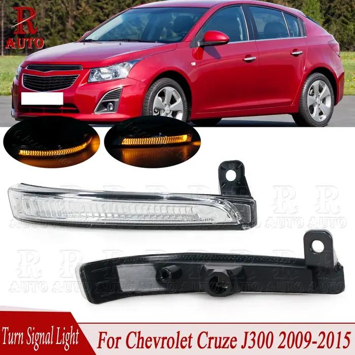 R-AUTO clignotant voiture LED rétroviseur lumière 94537661 94537660 Pour Chevrolet Cruze J300 2009