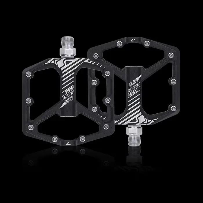 ENLEE-Pédale de vélo VTT en alliage d'aluminium, large et plate, XC DH, pédales de vélo ultra légère