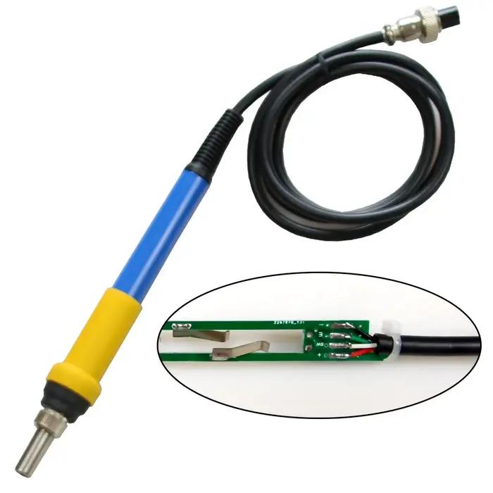 QUECOO 4pin T12-M8 9501 907 P9 poignée pour T12-952/942/956 station de fer à souder température cont