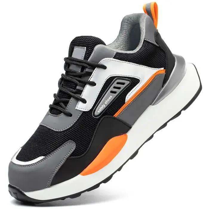 Chaussures de sécurité pour hommes, Anti-écrasement, fonction Anti-perforation, baskets de protectio