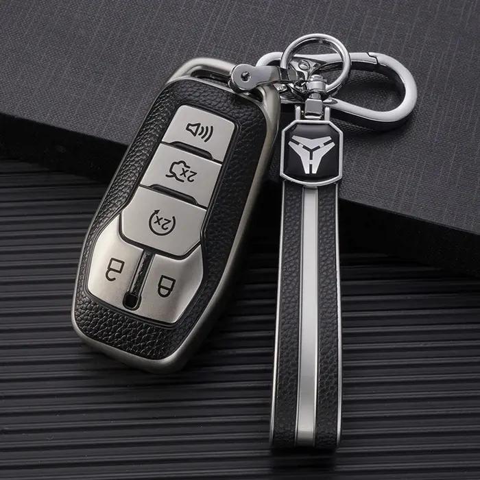 Étui en TPU pour clé télécommande, coque de porte-clés pour Ford Fusion Mondeo Mustang F 150 Explore