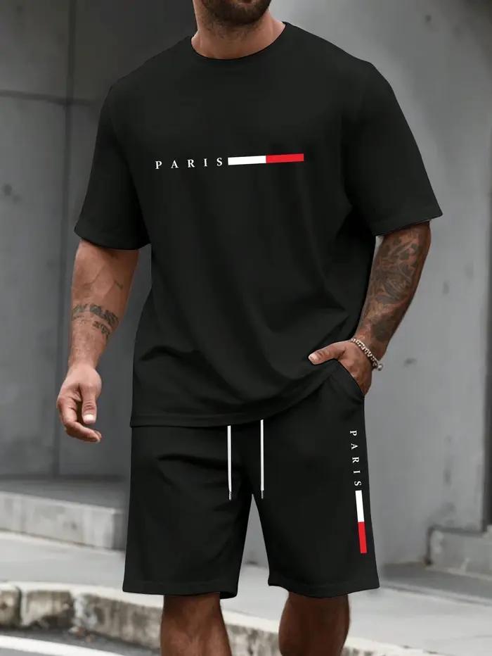 Survêtement pour homme 2 pièces Ensemble de vêtements de sport