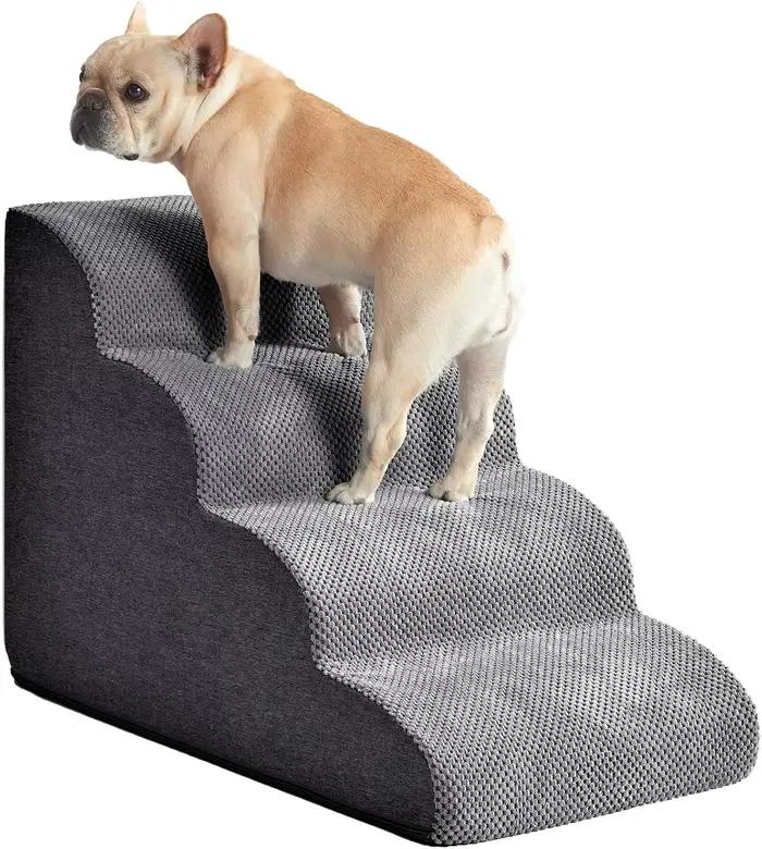 Rampe d'escalier pour chiens pour lits hauts