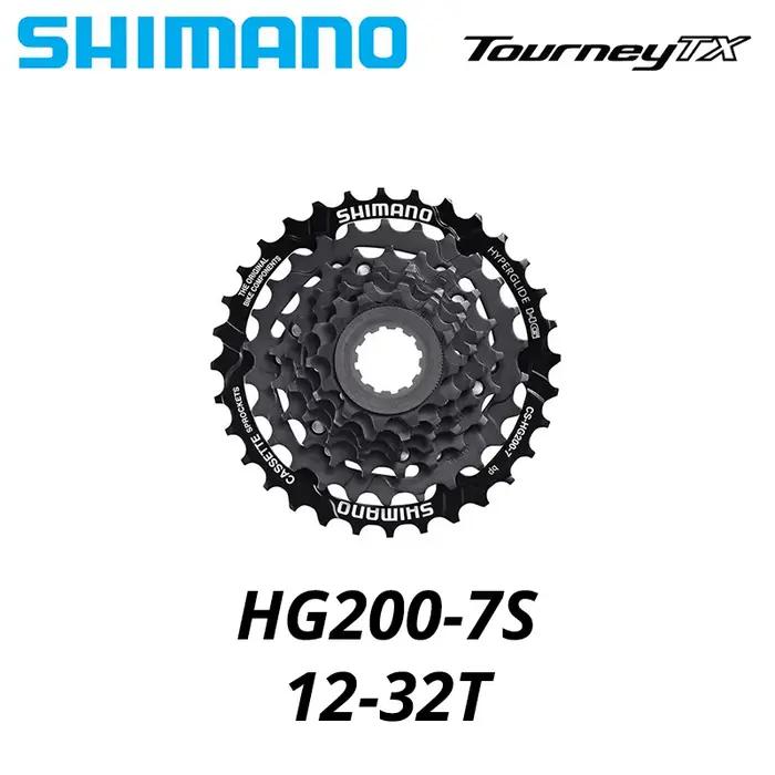 Shimano TOURNEY TX HG200 CS 7 8 vitesses pignon de Cassette CS-HG200 7s 8S 8v 7v 12-28T 12-32T VTT c