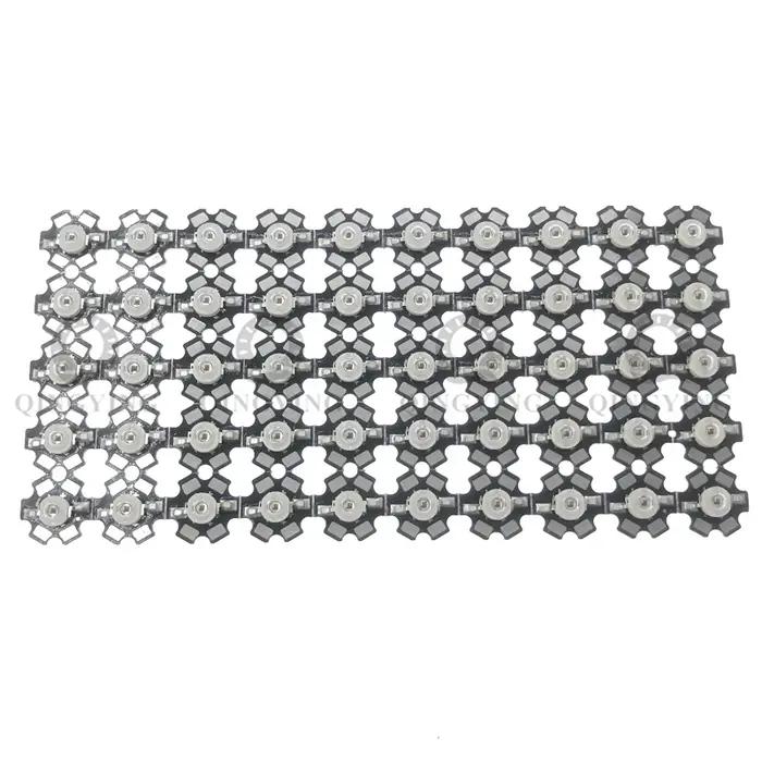 Diodes LED haute puissance 1W 3W, 50 pièces, blanc froid/chaud/rouge/vert/bleu/jaune, 660nm 445nm, S