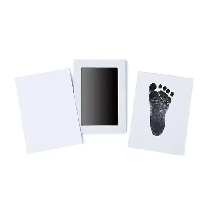 Kit de bricolage pour nouveau-né, tampons encreurs, cadre Photo, empreintes de mains, accessoires So