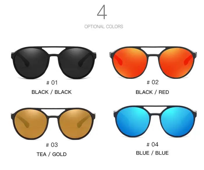 Nouvelles lunettes de soleil lunettes de conduite lunettes de soleil polarisées hommes femmes boîte