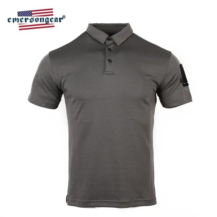 Levez songear-Polo à séchage rapide avec étiquette bleue pour homme, t-shirt de sport décontracté en