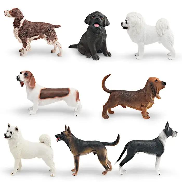 Figurines de Simulation de chien de compagnie