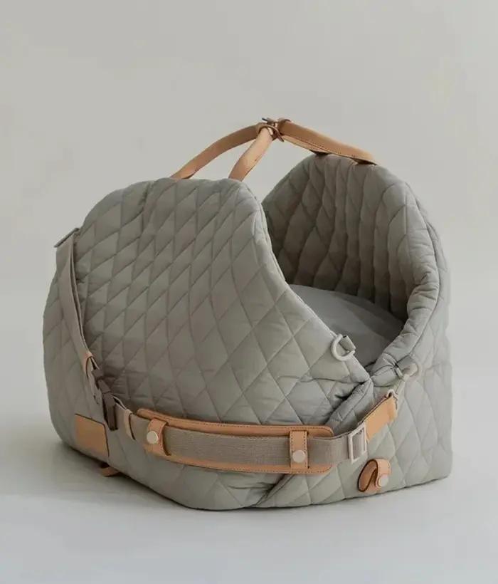 Nouveau Style décontracté mode luxe chien chat transportant sac fourre-tout chien voiture transporteur Booster siège porte-animaux de compagnie