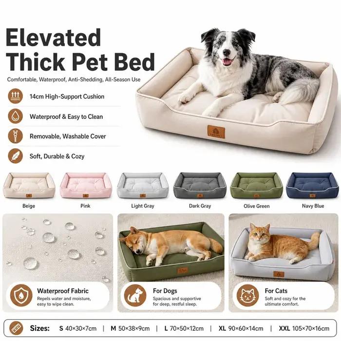 Lit pour animaux de compagnie S-XXL