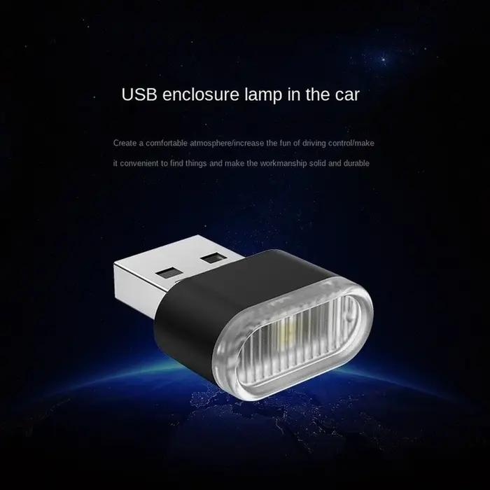 RnnTuu LED voiture USB atmosphère lampe toit étoile lumière intérieur étoilé Laser projecteur lumièr