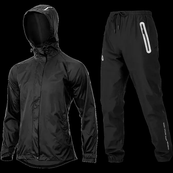 ROCKBROS – ensemble veste et pantalon de cyclisme, réfléchissant, respirant, vêtements de Sport de p