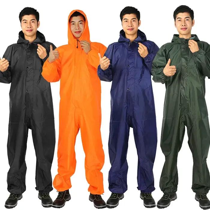 Salopette imperméable avec capuche pour le polissage des pierres et l'agriculture, vêtements de travail, Anti-odeur, Application de pesticides, vêtements de protection
