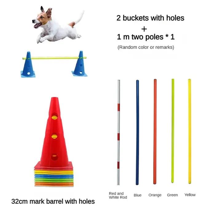Kit d'entraînement d'agilité pour animaux de compagnie