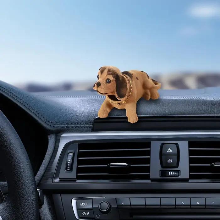Chien secouant la tête pour la décoration de la maison, ornements de voiture, haute émulation mignon