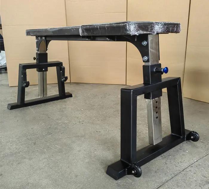 Équipement d'haltérophilie traction couché aviron joint de banc réglable entraînement forme physique occasionnels sportifs amateurs fitness