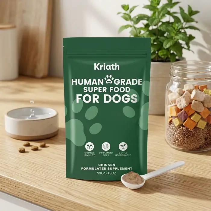 Complément nutritionnel pour chiens de toutes races, absorption facile, soutien quotidien pour la sa