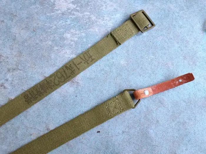 Armyshop2008-Équipement MILITAIRE SURPLUS, ORIGHR, CHINOIS PLA TYPE 56 TOILE SKS SLING OLD