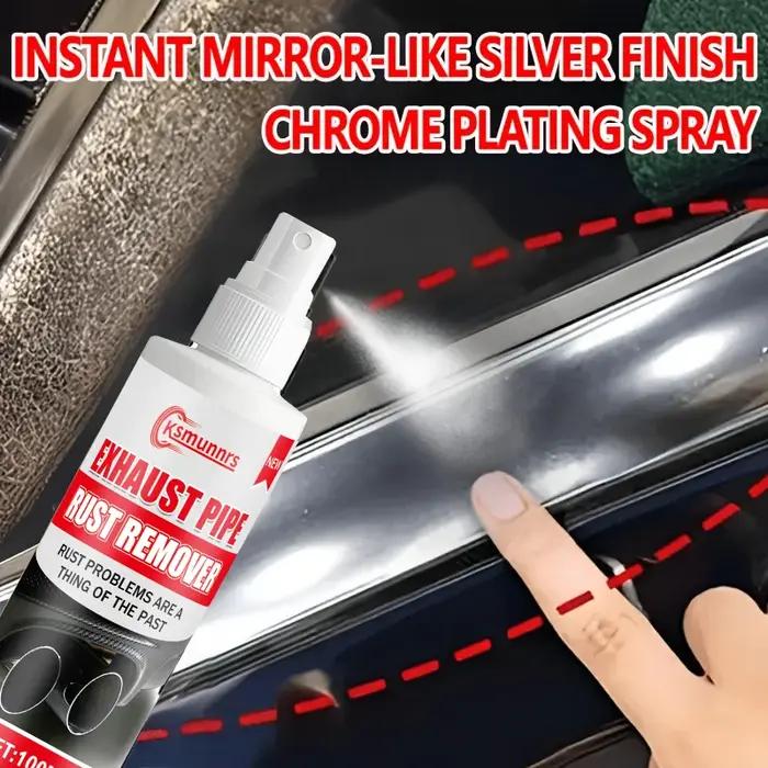 Spray chromé pour pièces automobiles haut de gamme polissage et prévention de la rouille pour une voiture brillante et sans rouille