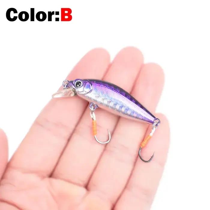 OUTKIT 2022 nouvelle arrivée conception japonaise petits leurres leurre de pêche 3.2g 45mm coulant v