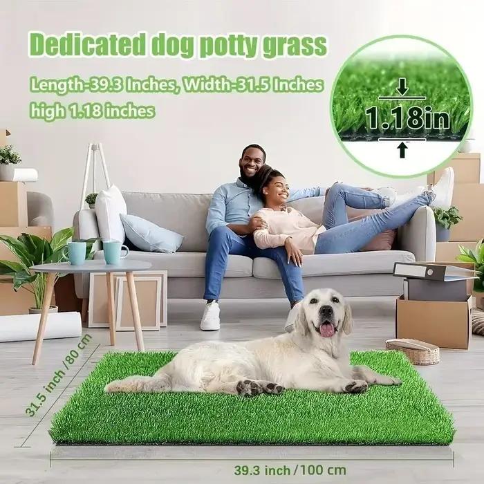 Tapis d'entraînement lavable et réutilisable pour chien