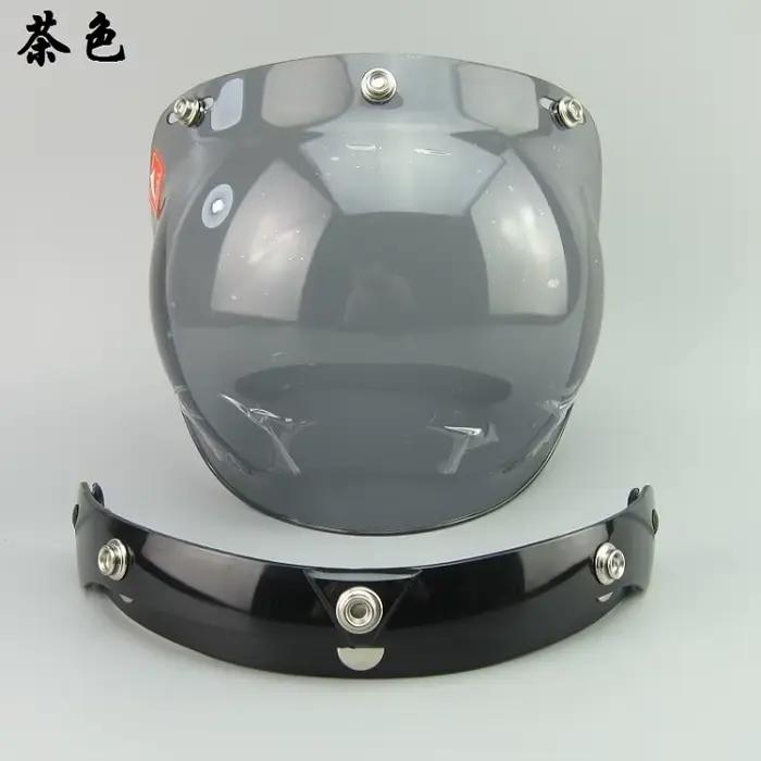 Visière à bulles pour casque de moto