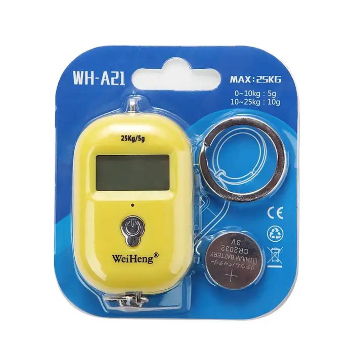 Mini Balance numérique de pêche électronique 25Kg 5g, Balance de poche pour bagages avec crochet sus