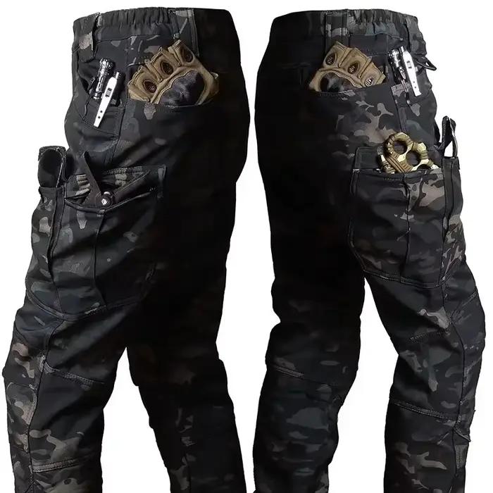 Pantalon tactique militaire chasse hiver imperméable résistant cargo homme pantalon camouflage chaud