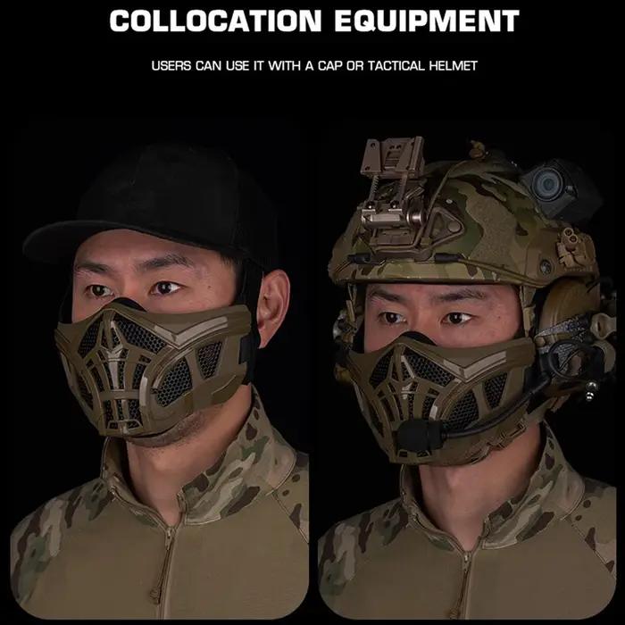 Scorpion Masks Tactical Hunting Paintball Airsoft CS Fight Half