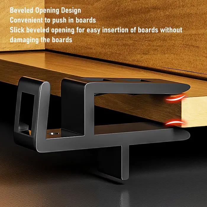 Ensemble de gabarits de menuiserie multifonctionnel ABS pour menuisiers et bricoleurs, outil de traçage de plafond et de coups d'orteils, pour travaux de bois et projets de menuiserie