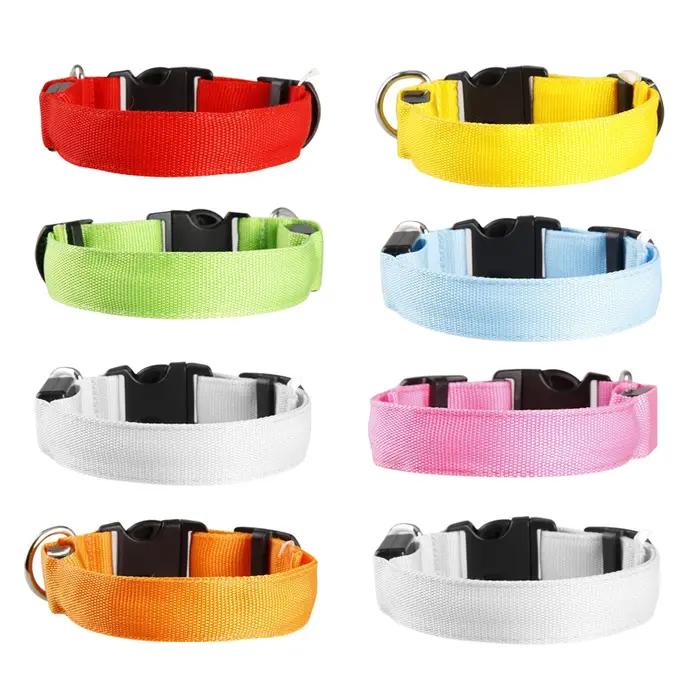 Collier lumineux LED Anti-perte pour chien et chat